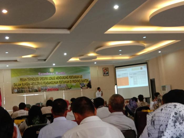 Peran Teknologi Spesifik Lokasi Mendukung Pertanian 4.0 dalam rangka Akselerasi Pembangunan Pertanian Provinsi Banten