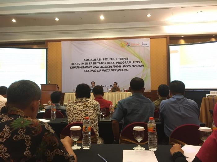 PERTEMUAN SOSIALISASI  JUKNIS REKRUITMEN FD PROGRAM READ-SI