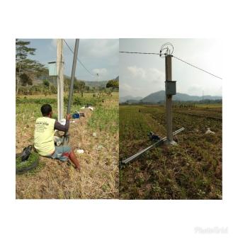 Irigasi Hemat Biaya Dengan Pompa Air Listrik