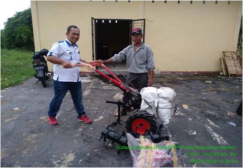 BANTUAN CULTIVATOR KELOMPOK BERKAH DESA ALAHAIR