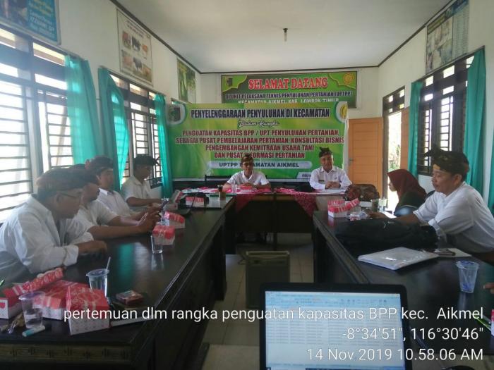 Penguatan Kapasitas BPP Kecamatan Aikmel