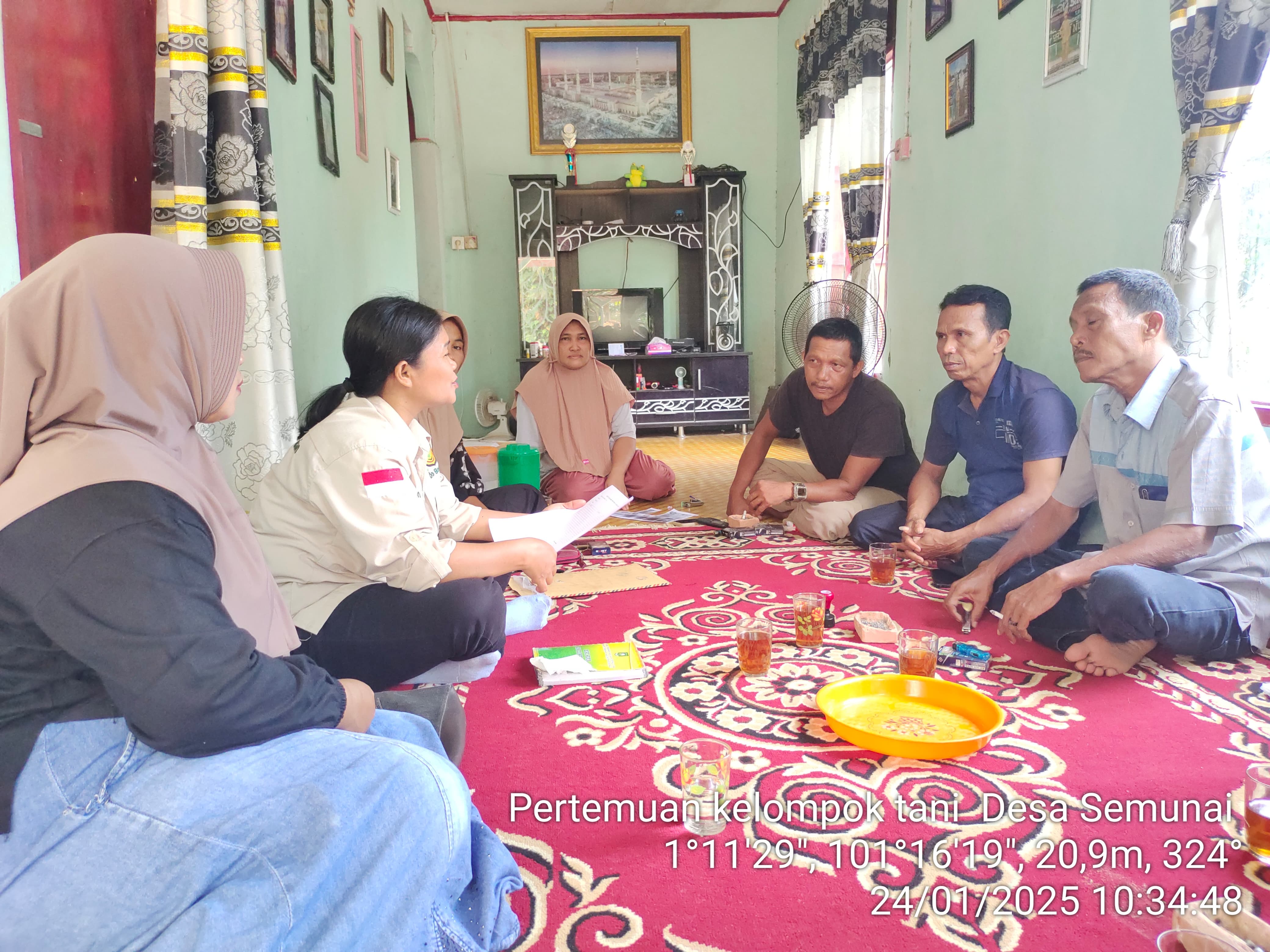 PENUMBUHAN KELEMBAGAAN KELOMPOK TANI DESA SEMUNAI KECAMATAN PINGGIR KABUPATEN BENGKALIS