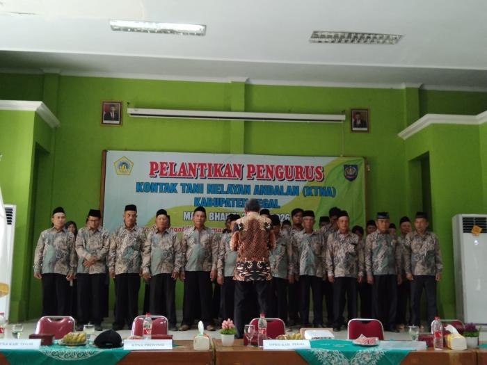 Pengurus Ktna Kabupaten Tegal Masa Bhakti 2021-2026 Akhirnya Resmi Dilantik