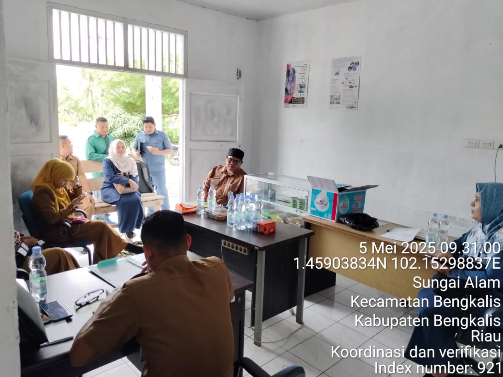 RAPAT KOORDINASI DAN VERIFIKASI CALON PENERIMA BANTUAN TERNAK