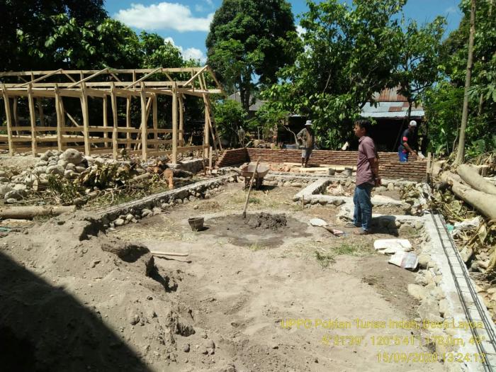 Monitoring Kegiatan Pembangunan Unit Pengolah Pupuk Organik (UPPO) di Kelompok Tani Tunas Indah Desa Layoa Kab. Bantaeng