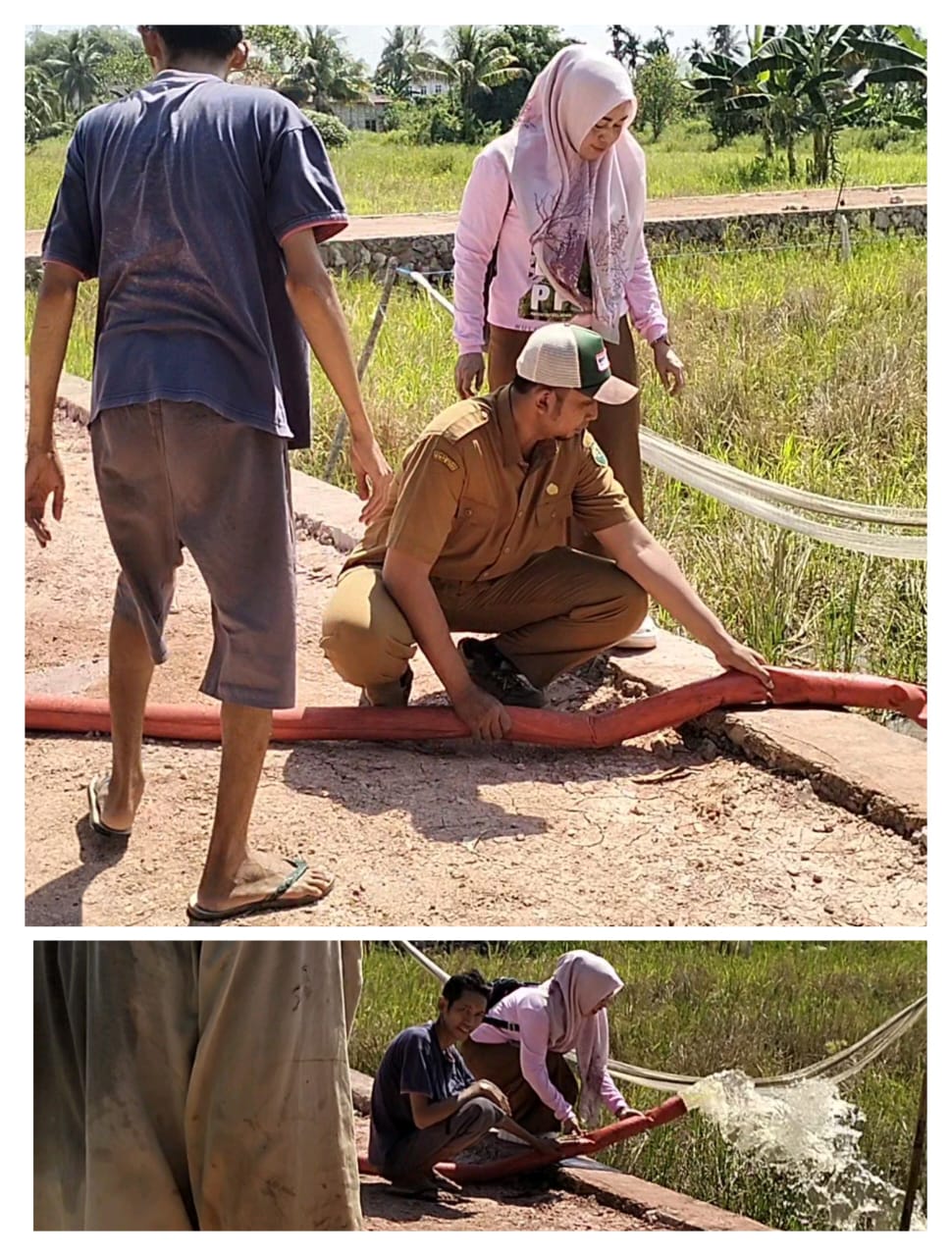 Kelompok Tani Harapan Kita Terima Bantuan Pompa Air dari APBN 2024