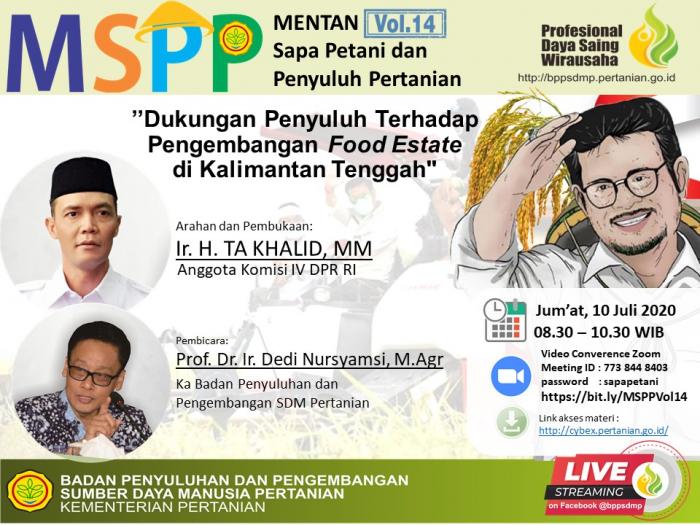 Mentan Sapa Petani Vol. 14  9 Juli 2020 