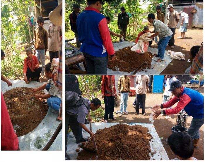 PEMBUATAN PUPUK KOMPOS DENGAN TRICHODERMA