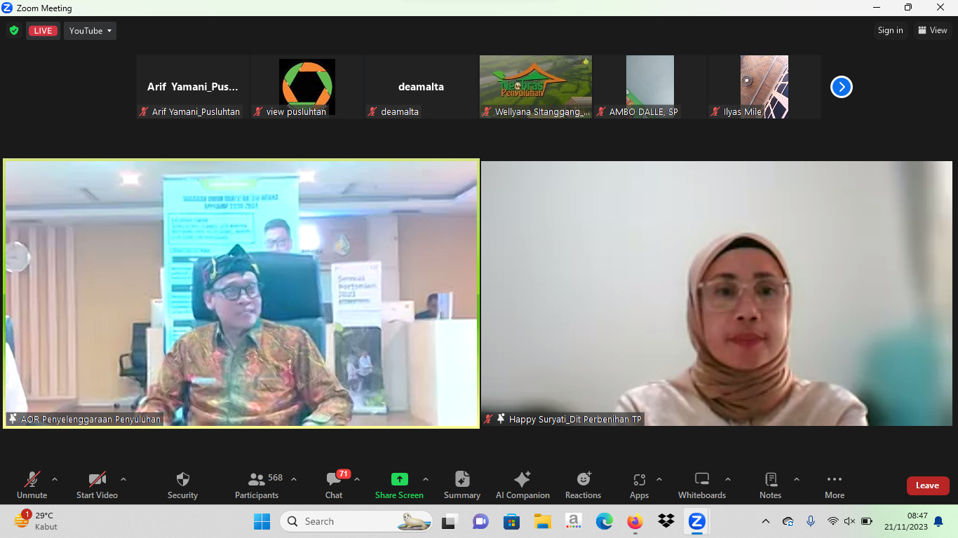 KEMENTAN TINGKATKAN PRODUKSI TANAMAN PANGAN MELALUI BENIH BERMUTU