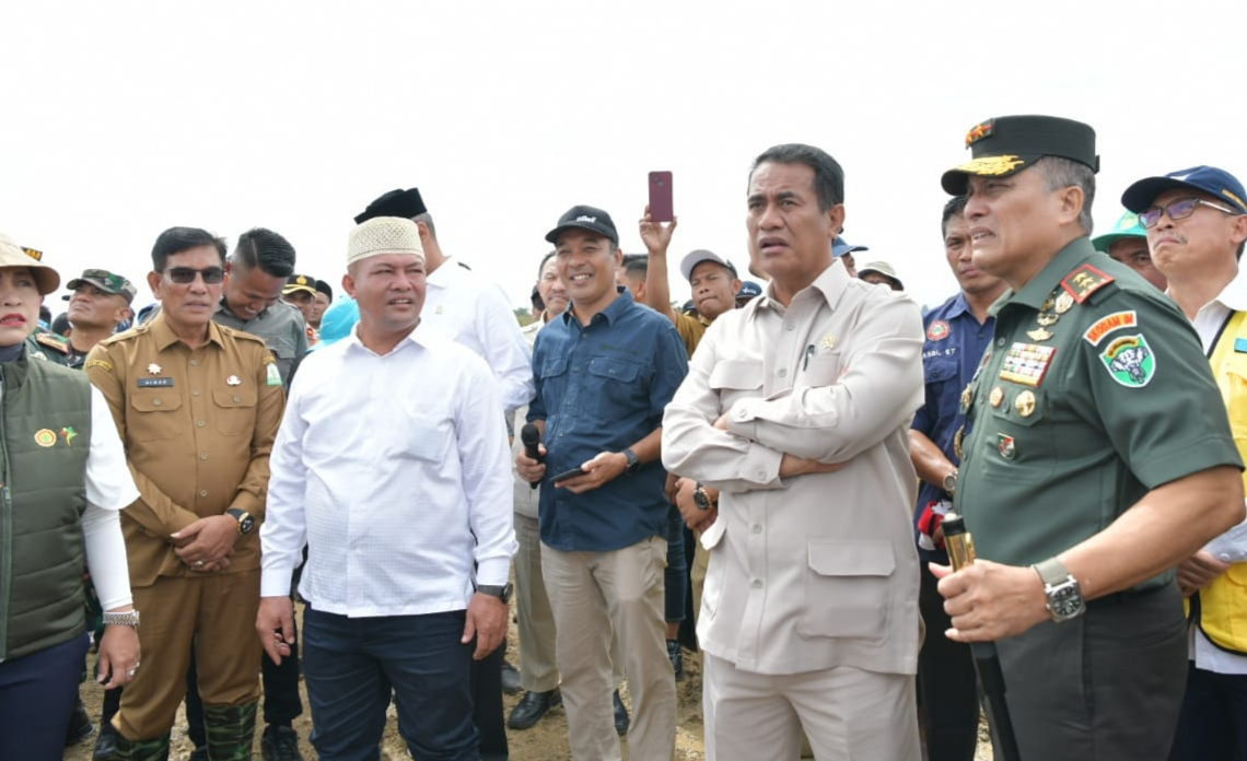 Kunjungan KerjaMenteri Pertanian RI di Aceh Utara