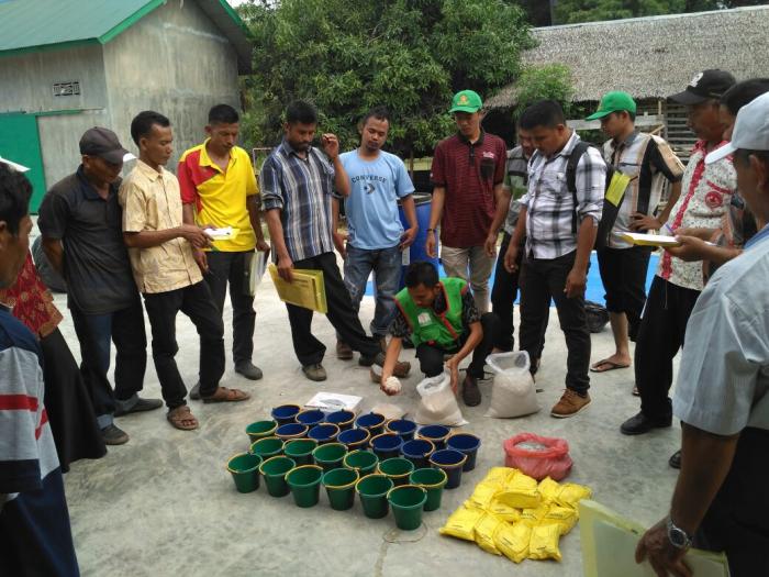 PEMBUATAN MINERAL BLOK