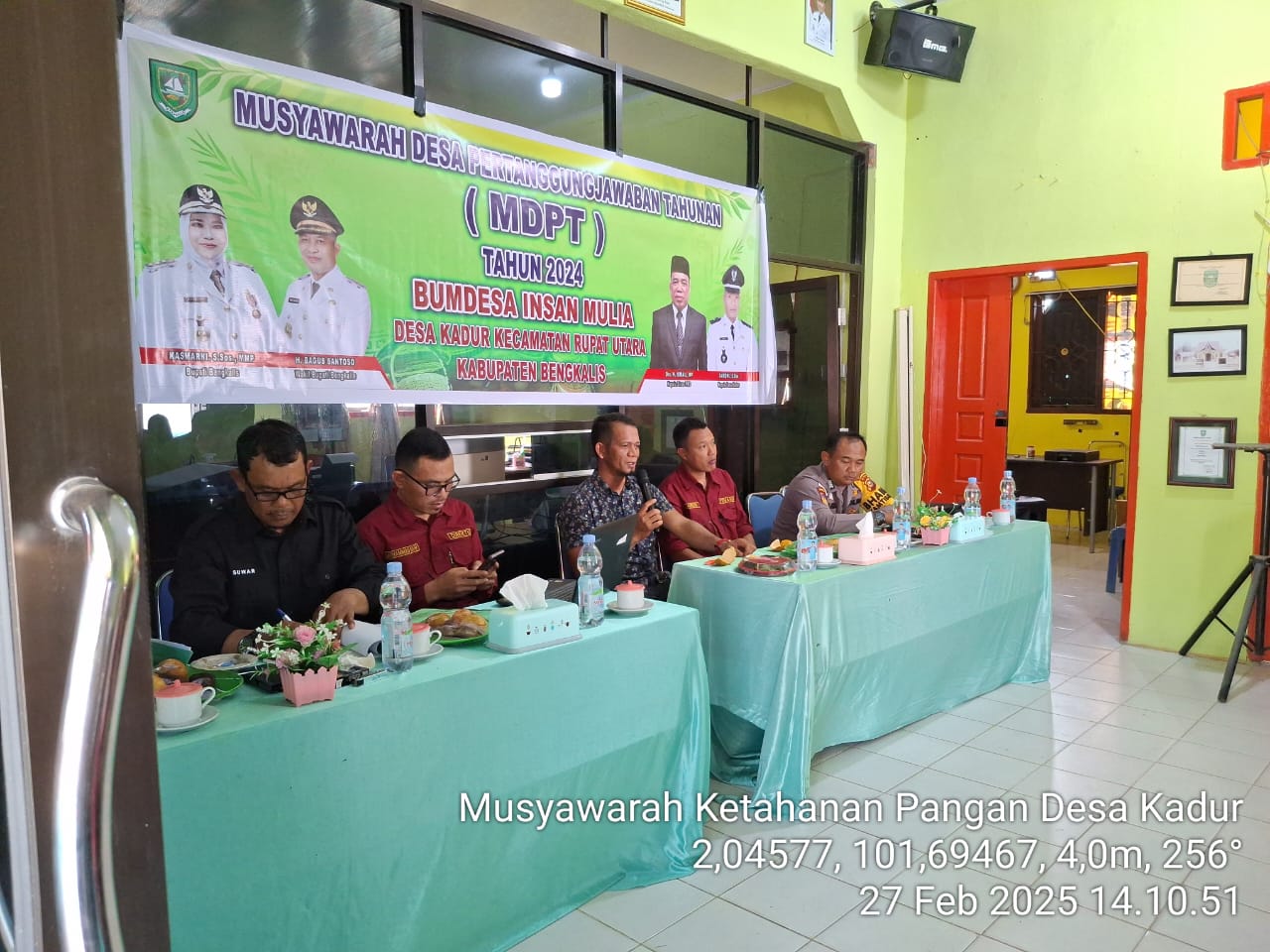 Musdes Ketahanan Pangan Desa Kadur Kecamatan Rupat Utara Tahun 2025