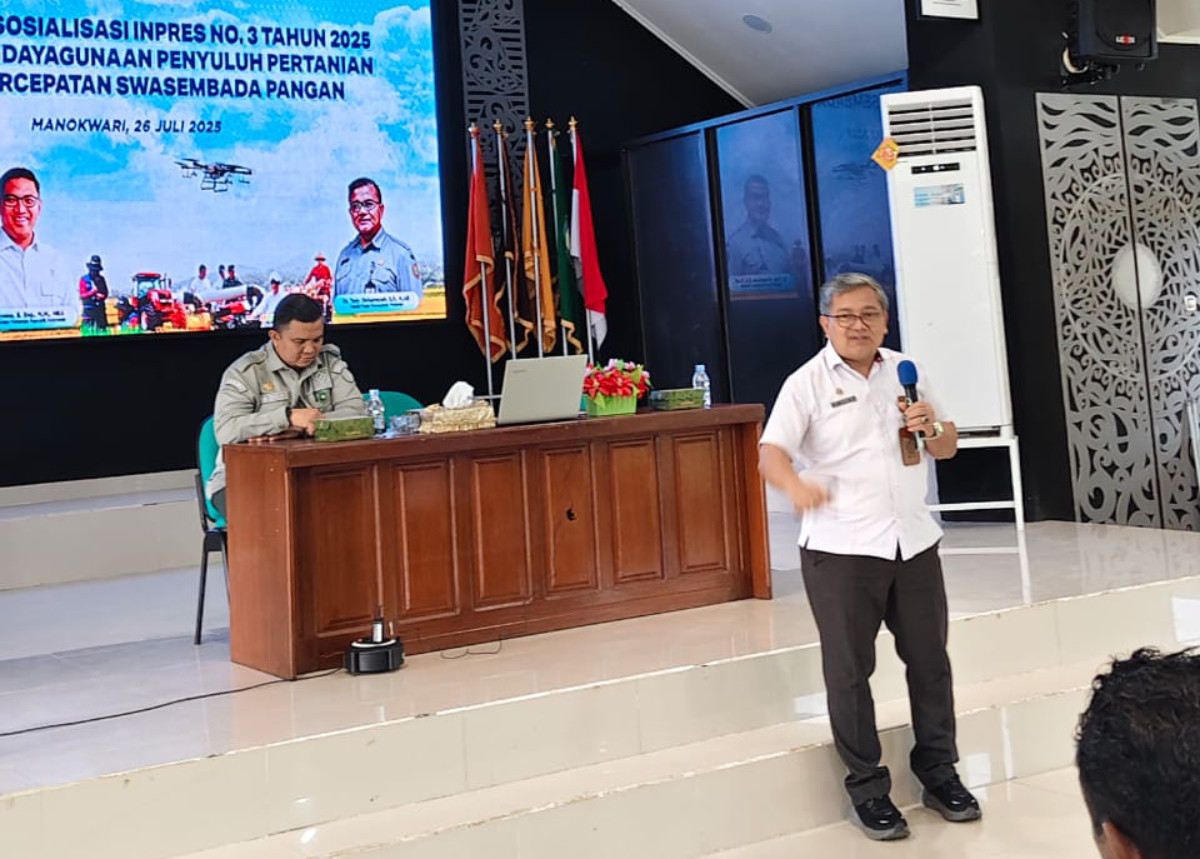 Kementan Perkuat Peran Penyuluh Pertanian di Papua Barat dan Papua Barat Daya