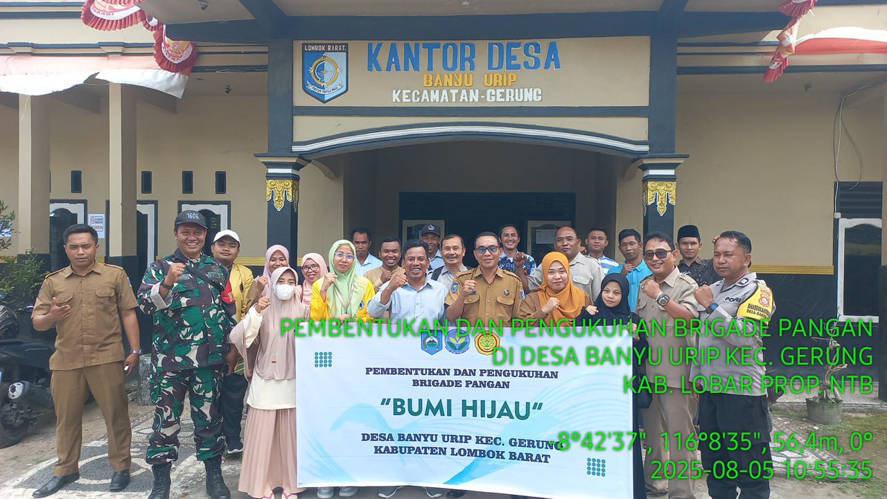 Brigade Pangan Ã¢â‚¬Å“Bumi HijauÃ¢â‚¬Â Resmi Berdiri, Petani Muda Siap Bergerak!