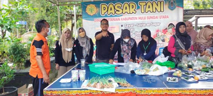Produk Dari Bpp Sungai Pandan Ramai Diminati Pengunjung Pasar Tani