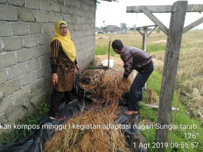 Pembuatan Kompos Jerami