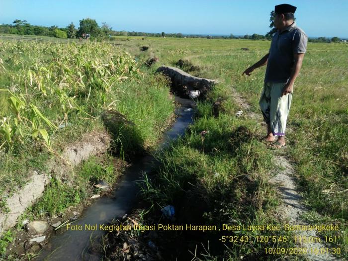 Kunjungan lapangan pada wilayah Kelompok Tani Harapan Desa Layoa Kec. Gantarangkeke Kab. Bantaeng