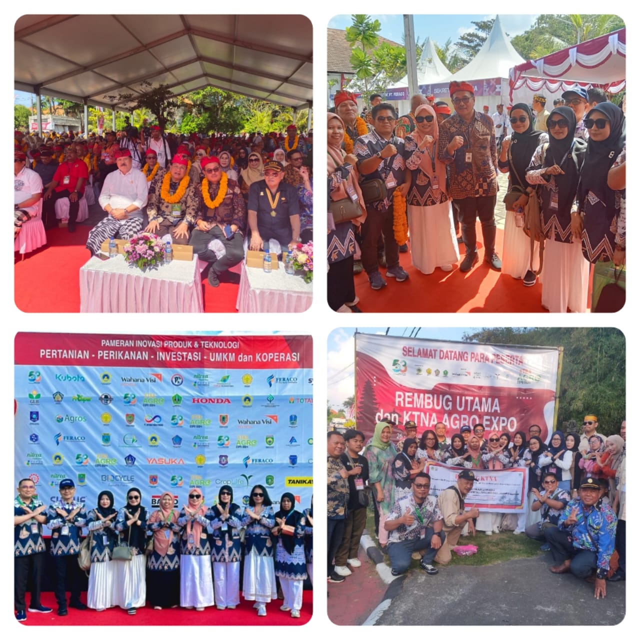 Semarak Rembug Utama dan Expo KTNA Tahun 2024 di Bali