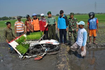 Upaya Optimalisasi Mesin Tanam Padi (rice Transplanter) Di Kecamatan Rembang 