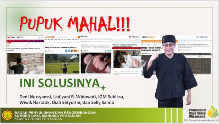 PUPUK HAYATI DAN ORGANIK SEBAGAI SOLUSI PUPUK MAHAL