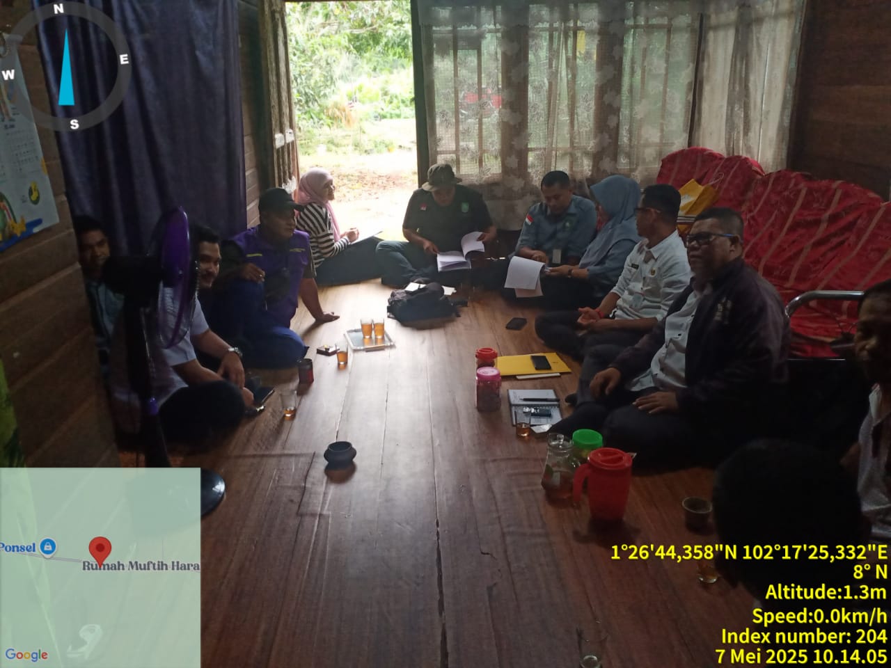 DINAS TANAMAN PANGAN, HORTIKULTURA DAN PETERNAKAN KABUPATEN BENGKALIS MELAKSANAKAN CP CL KE 6 KELOMPOK TERNAK