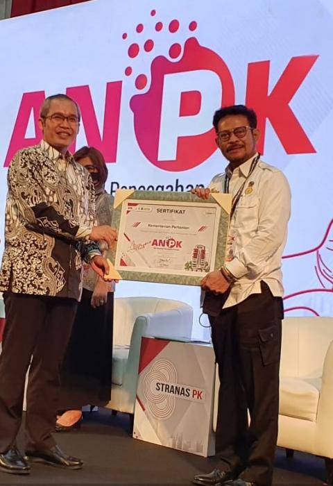 KPK Apresiasi Kementan untuk data petani by name by adress berbasis NIK