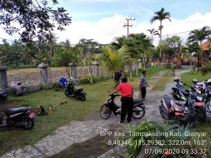 Jalin Kebersamaan Dengan Pekaseh Dan Ketua Kelompok Tani Lewat Ngayah Di Bpp Tampaksiring Kabupaten Gianyar