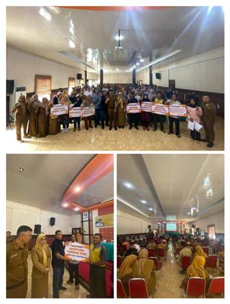 Penyerahan Bantuan Ternak Di Pemerintah Kabupaten Lima Puluh Kota Tahun 2024