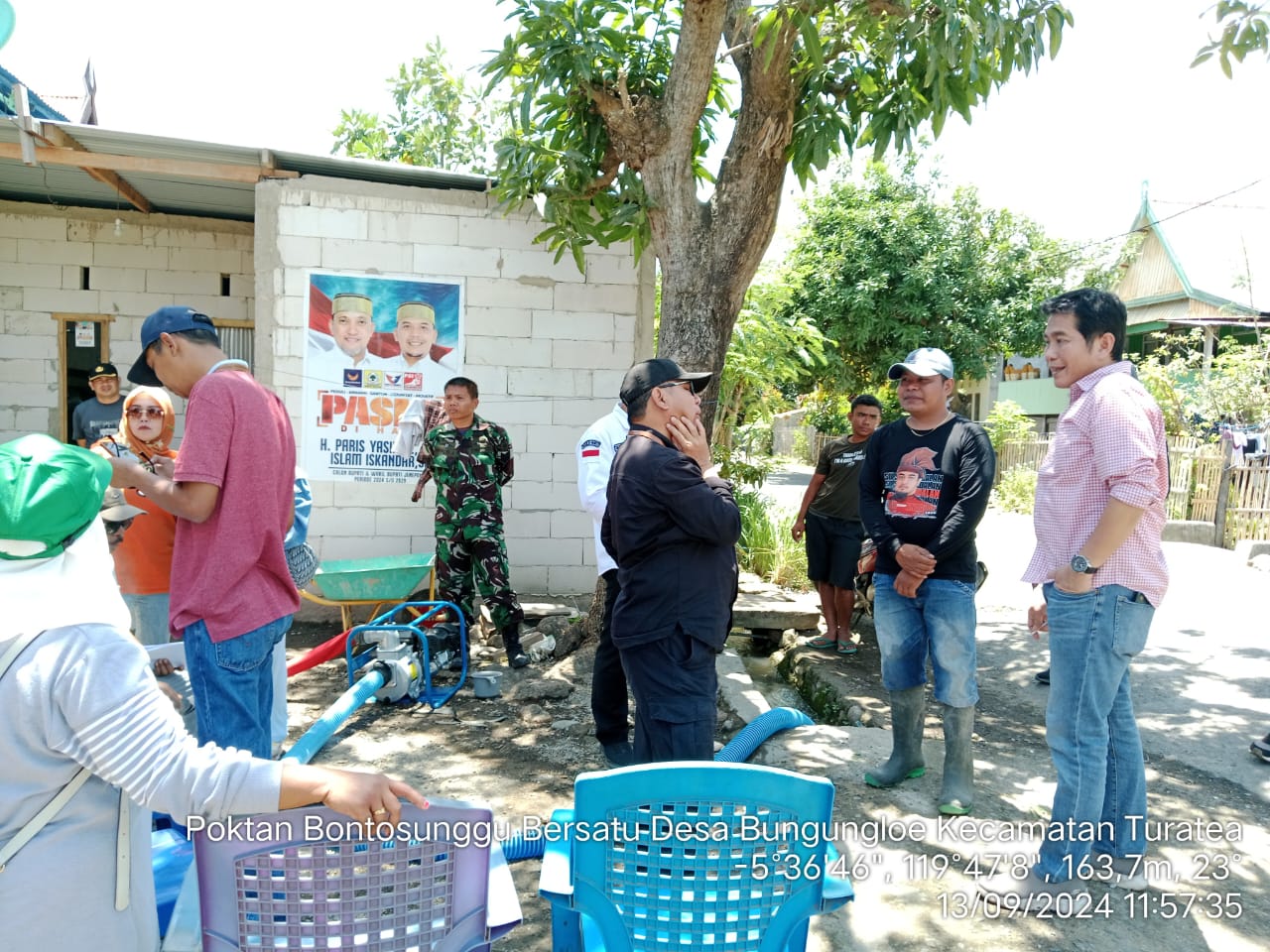 BPP Turatea melakukan kegiatan pengawalan dan pendampingan Program Perluasan Areal tanam (PAT)