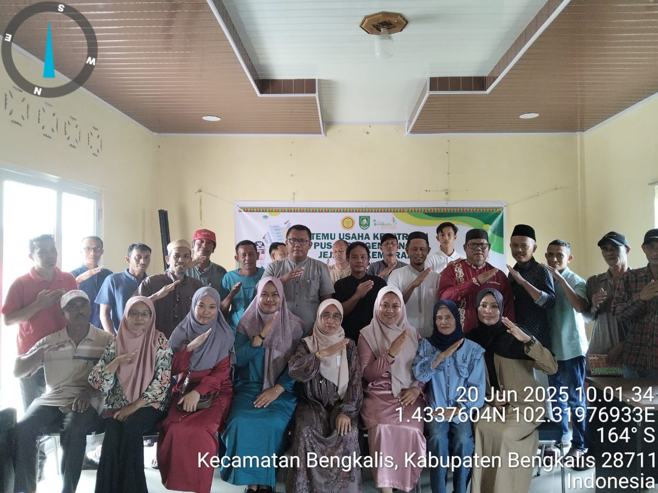 Temu Usaha Kemitraan di UPT BPP Kecamatan Bengkalis Dorong Penguatan Jejaring dan Usaha Tani Berkelanjutan