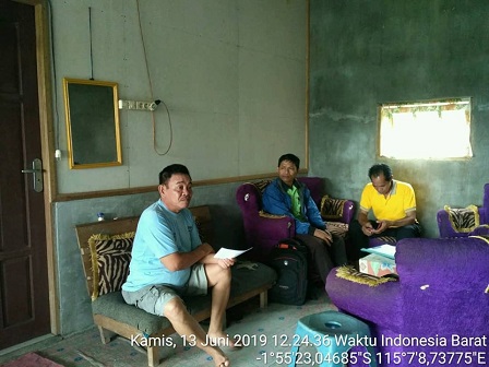 koordinasi dan konsultasi dengan Pengurus KTNA KABUPATEN BARITO TIMUR terkait pelaksanaan Pekan Daerah Kontak Tani Nelayan Andalan (KTNA) XII kotawaringin timur 